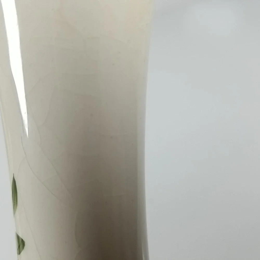 Vintage 1980 FTDA Floral Vase | Made in Portugal | Cottage Chic Decor
